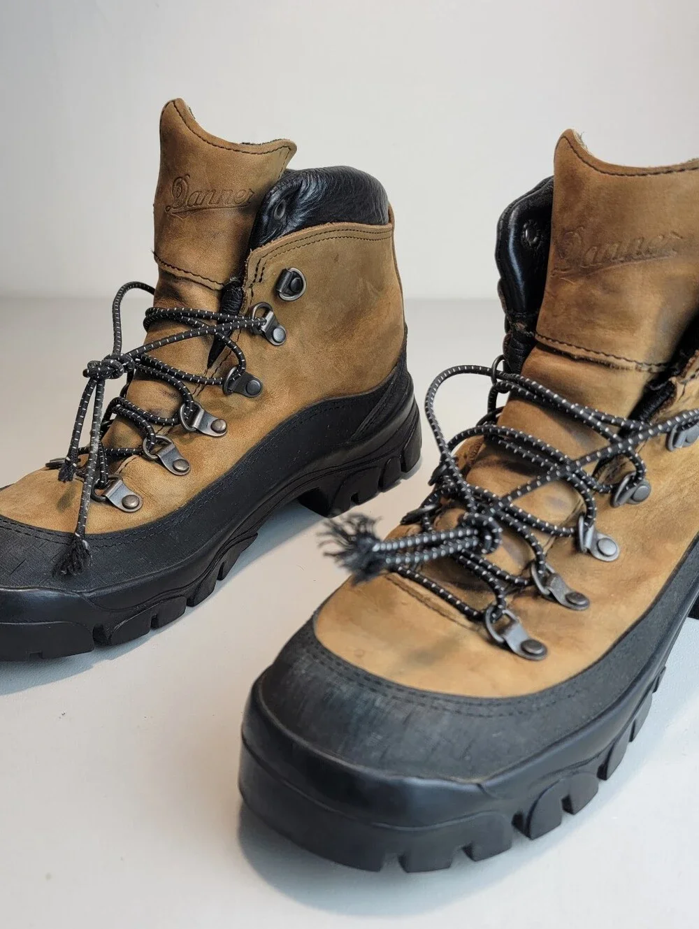 Danner Combat Hiker 43513X Boots Men's US 7 W Made In USA Vibram Sole Military